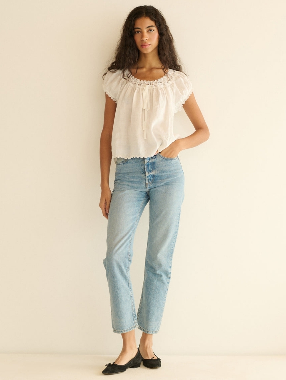 Doen MARINETTE TOP IN SALT - Picture 3 of 14